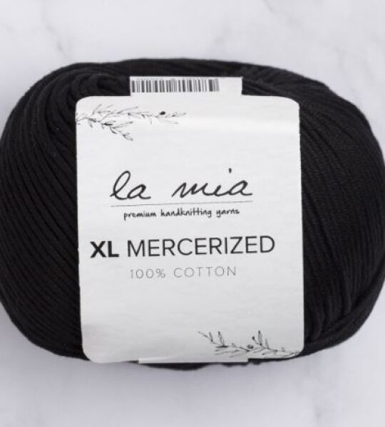 La Mia XL Mercerized Siyah
