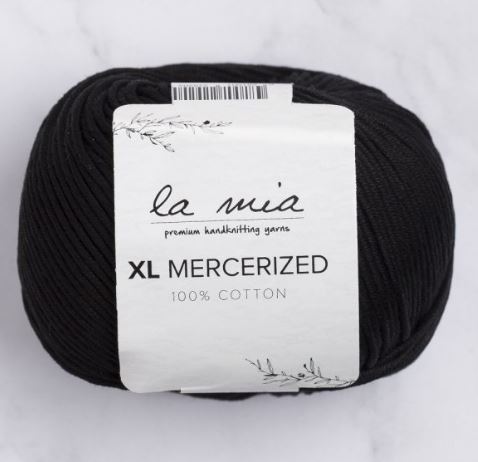 La Mia XL Mercerized Siyah