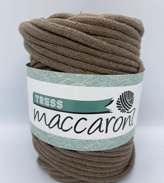 Maccaroni Tress İp Açık Kahve