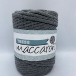 Maccaroni Tress İp Koyu Gri