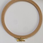 Vidalı Ahşap Kasnak 17 cm