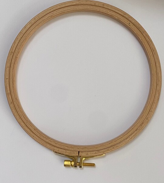 Vidalı Ahşap Kasnak 17 cm