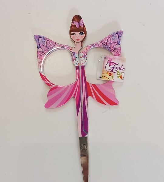 Melek Kanatlı Makas Pembe