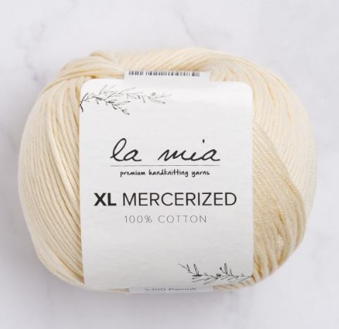 La Mia XL Mercerized Krem
