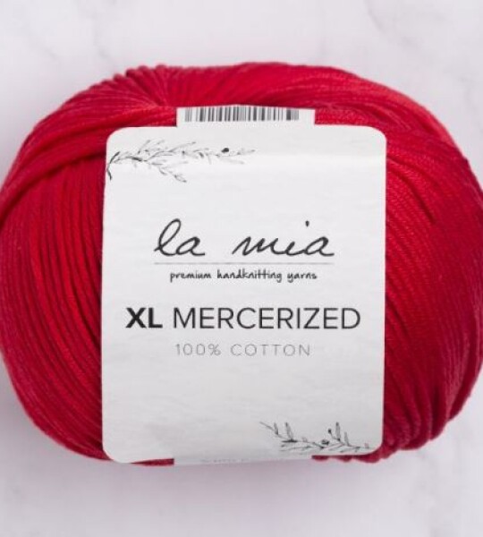 La Mia XL Mercerized Kırmızı