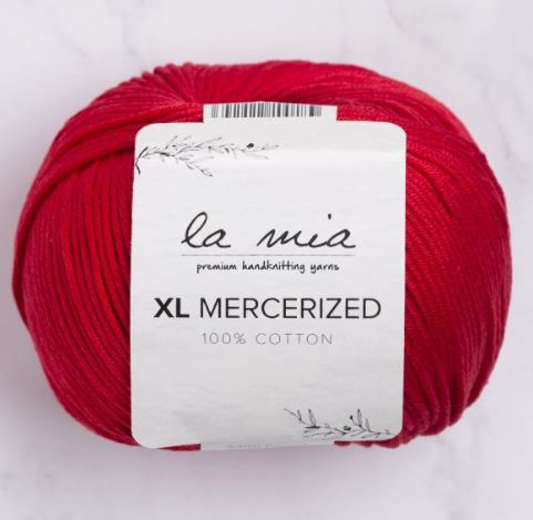 La Mia XL Mercerized Kırmızı