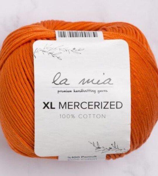 La Mia XL Mercerized Turuncu
