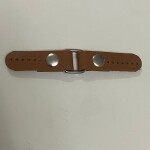 Çıtçıtlı Deri Hırka Aparatı (Taba)
