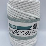 Maccaroni Tress İp Beyaz
