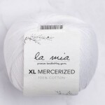 La Mia XL Mercerized Beyaz