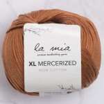 La Mia XL Mercerized Kahverengi