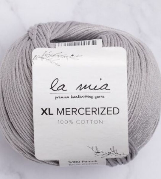 La Mia XL Mercerized Gri