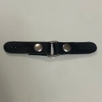 Çıtçıtlı Deri Hırka Aparatı (Siyah)