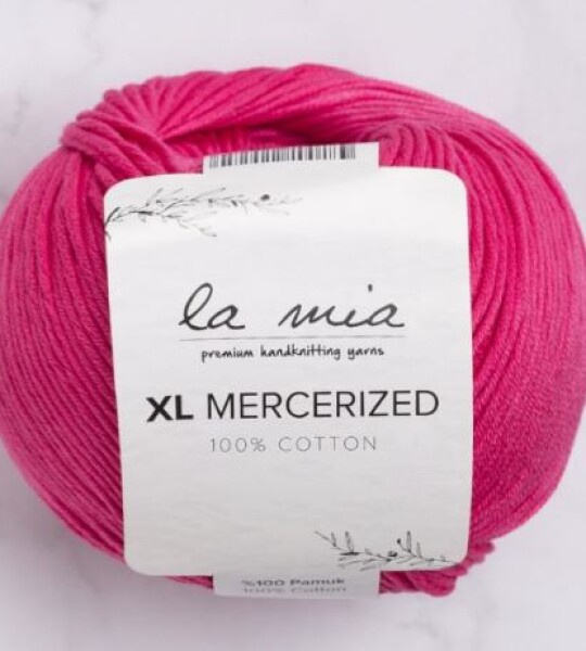 La Mia XL Mercerized Fuşya