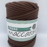 Maccaroni Tress İp Kahverengi