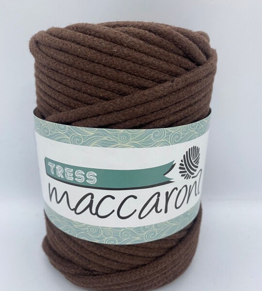 Maccaroni Tress İp Kahverengi