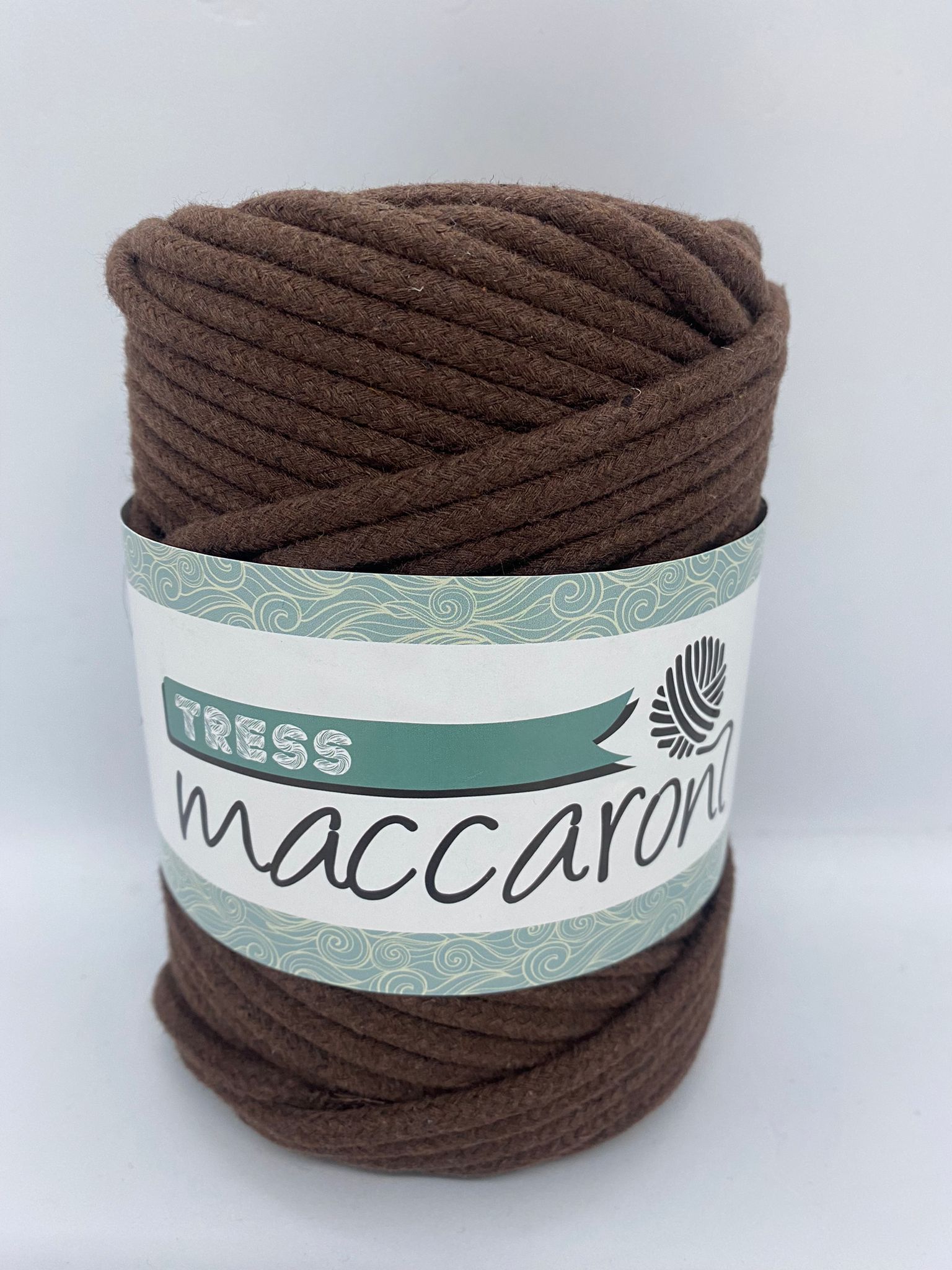 Maccaroni Tress İp Kahverengi