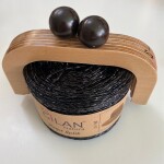 Simli Ahşap Burslu Çanta Kiti-3