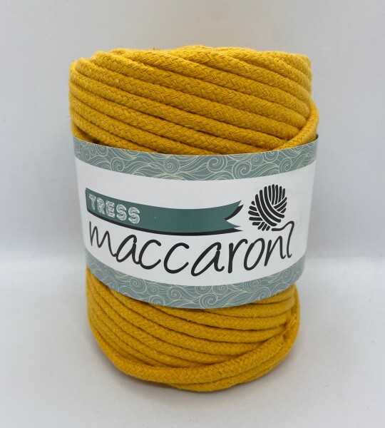 Maccaroni Tress İp Hardal Sarısı