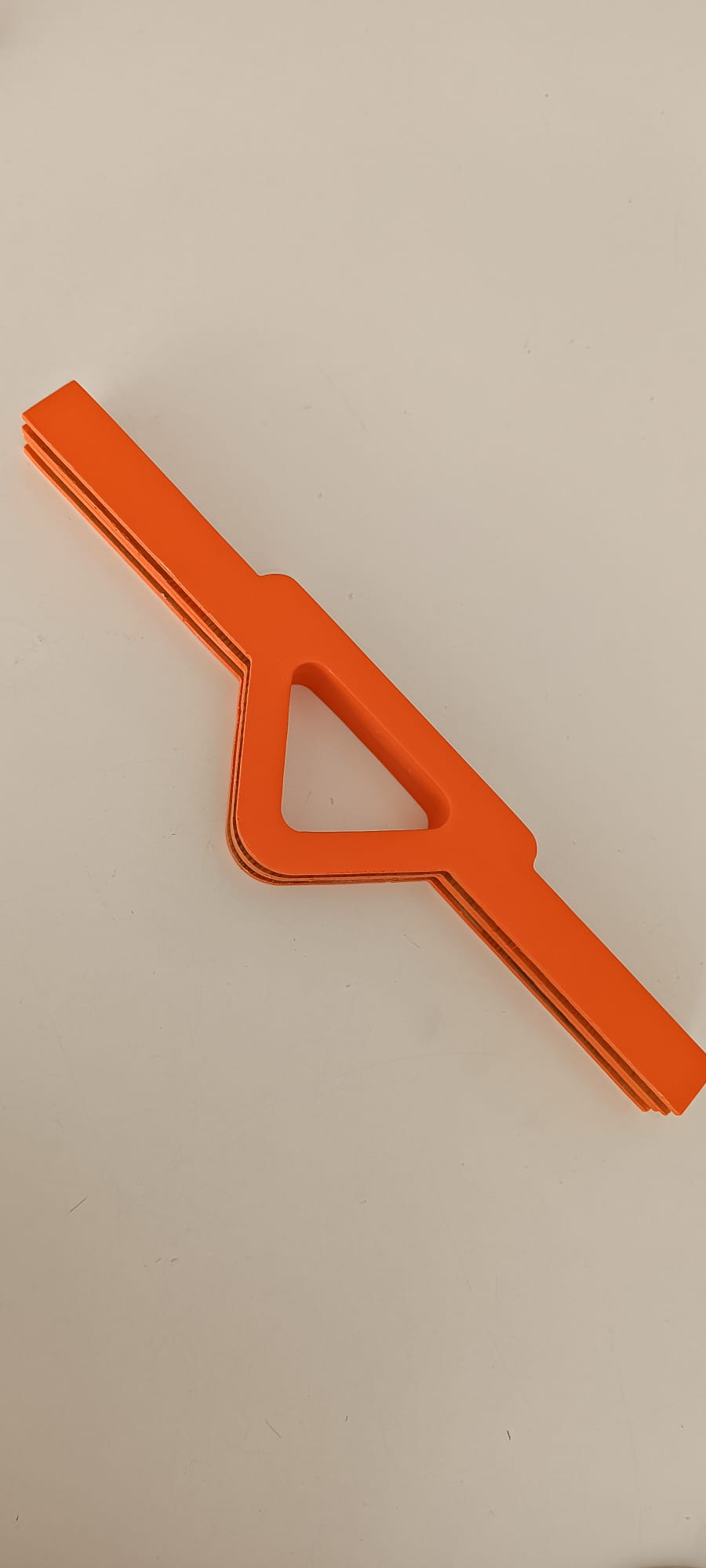 35 cm Tasarım Ahşap Burs Turuncu