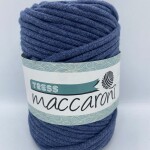 Maccaroni Tress İp Denim Mavi