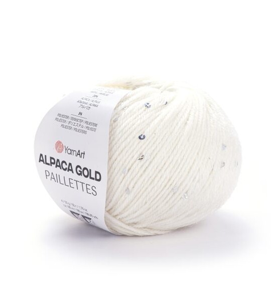 Yarnart Alpaca Gold Paıllettes 9301