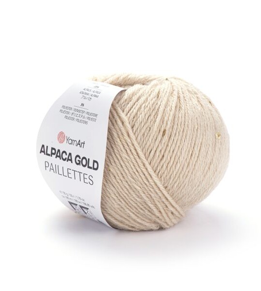 YarnArt Alpaca Gold Paillettes 9302