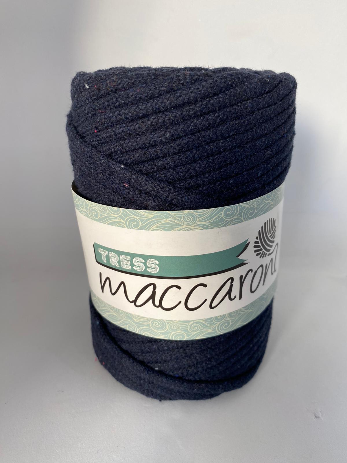 Maccaroni Tress İp Lacivert
