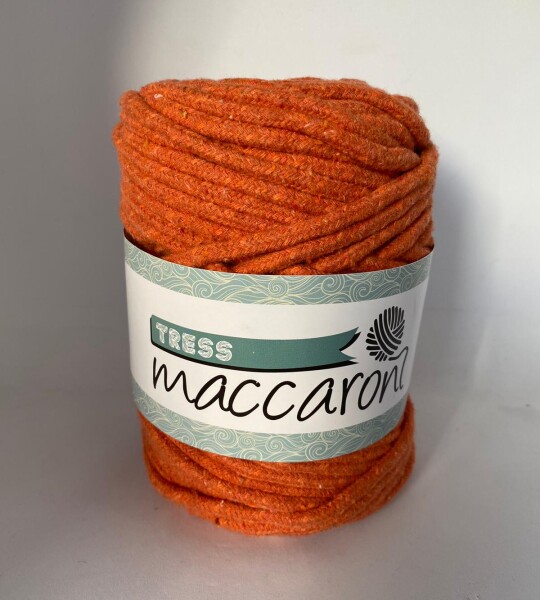 Maccaroni Tress İp  Turuncu