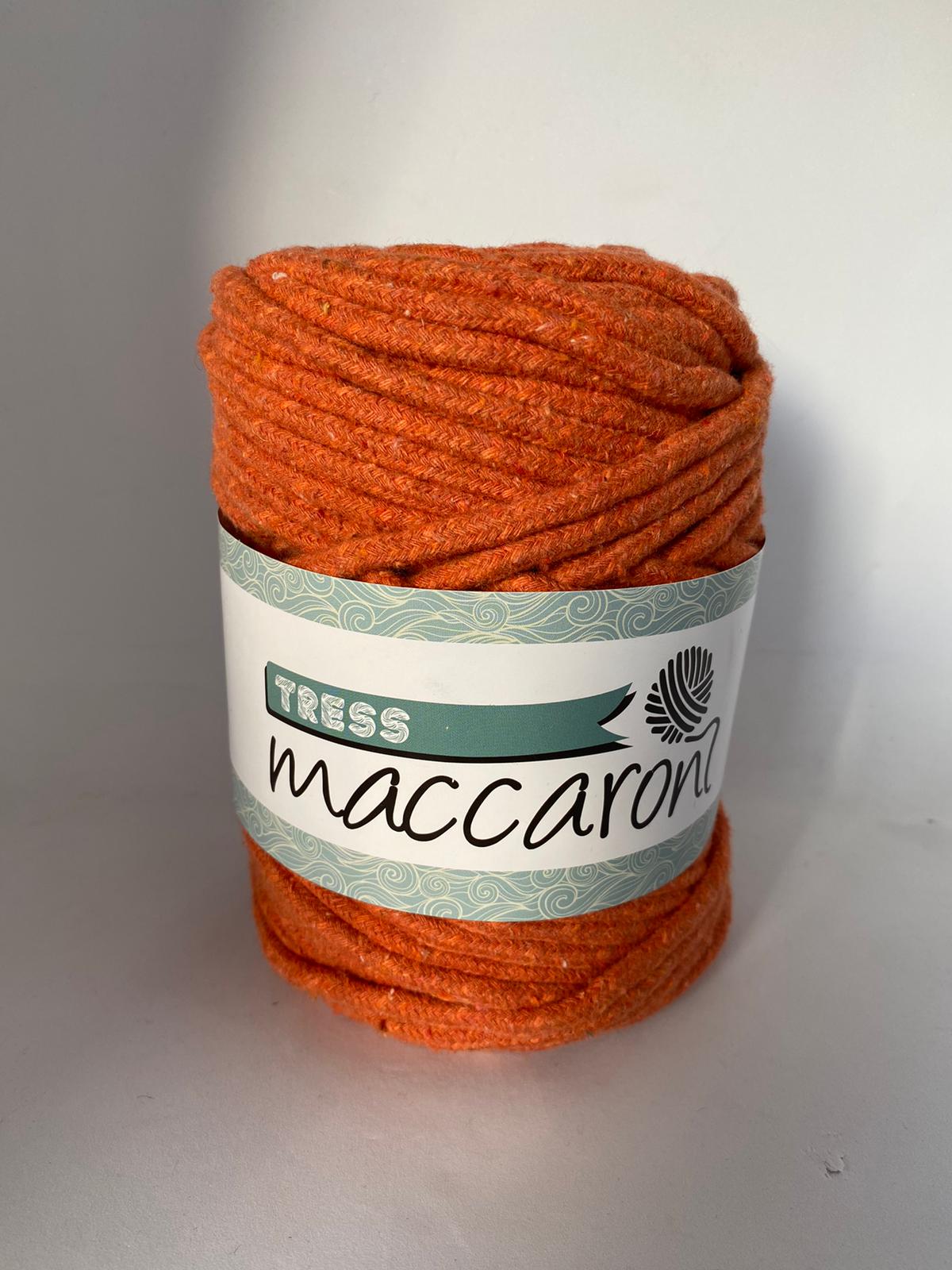 Maccaroni Tress İp  Turuncu