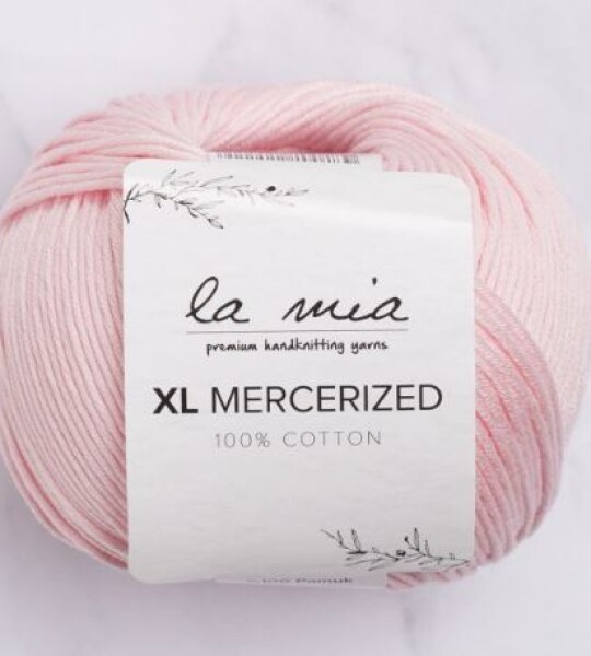 La Mia XL Mercerized Pembe
