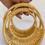 Gerçek Bambu Çanta Sapı