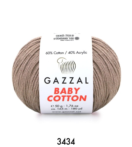 Gazzal Baby Cotton 3434