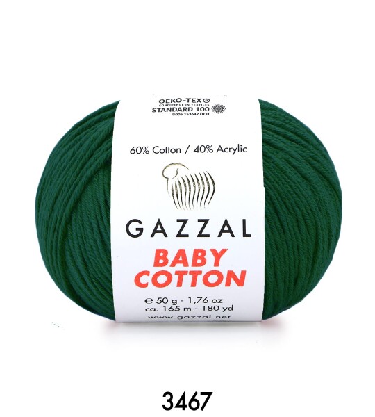 Gazzal Baby Cotton 3467