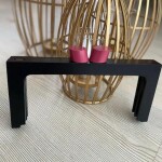 23 cm Fuşya Topuzlu Slim Ahşap Burs