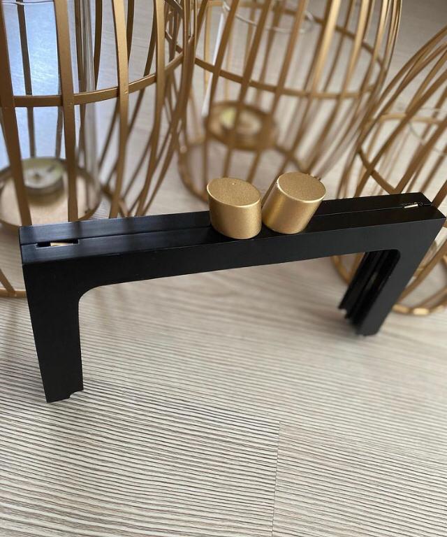 23 cm Gold Topuzlu Slim Ahşap Burs