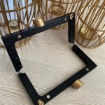 23 cm Gold Topuzlu Slim Ahşap Burs