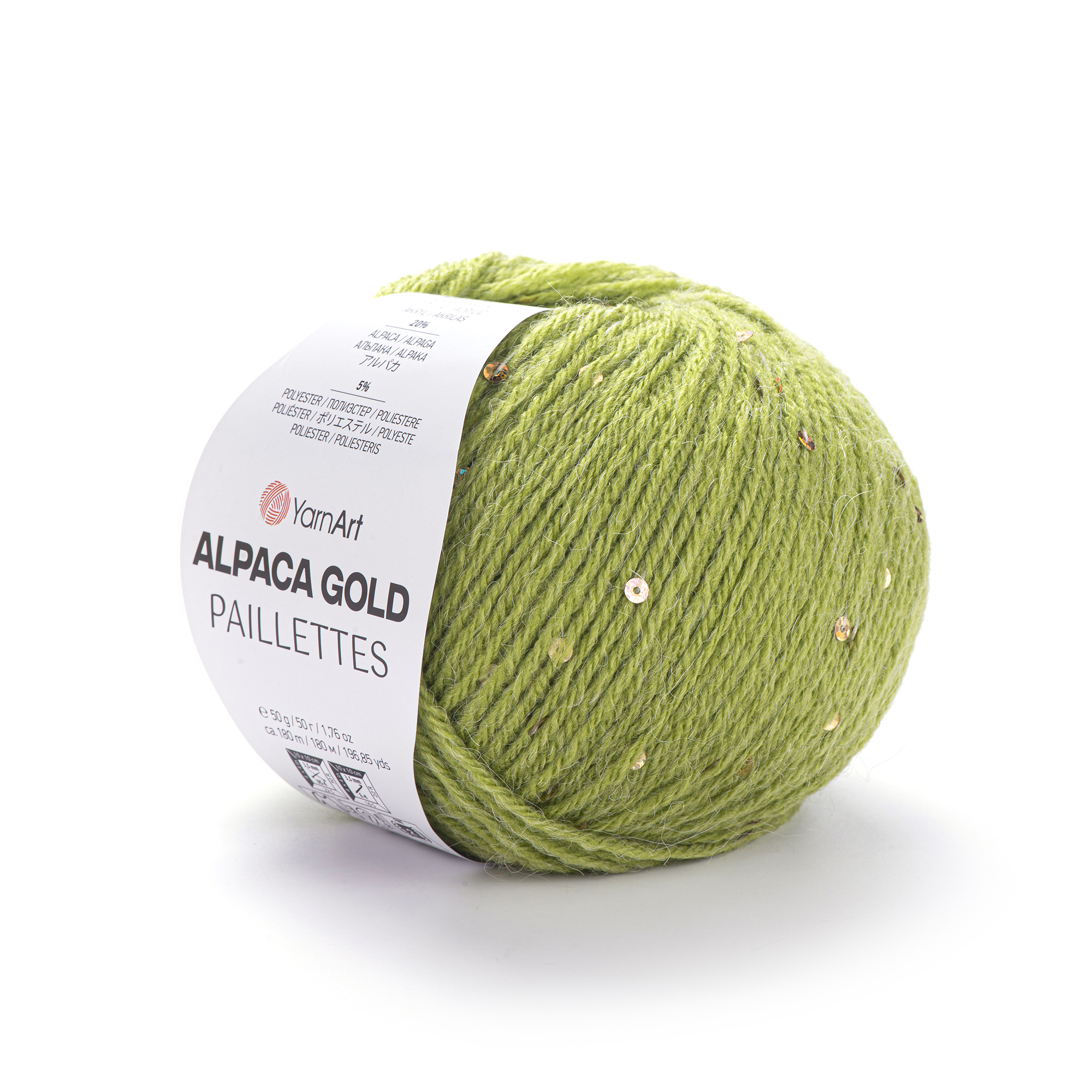 YarnArt Alpaca Gold Paillettes 9310