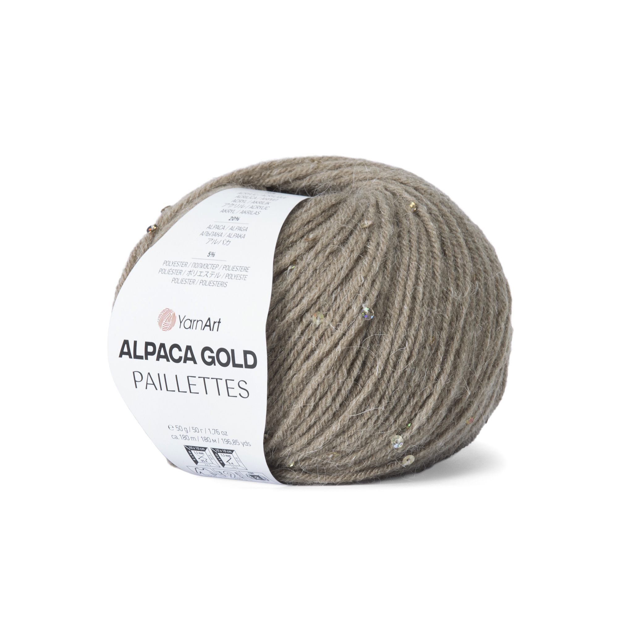 YarnArt Alpaca Gold Paillettes 9316