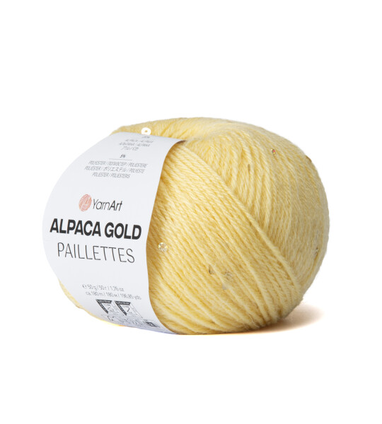 YarnArt Alpaca Gold Paillettes 9318