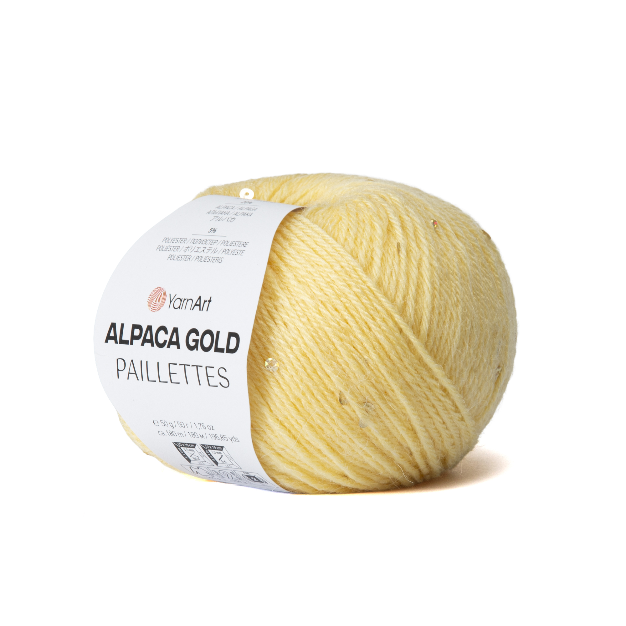 YarnArt Alpaca Gold Paillettes 9318
